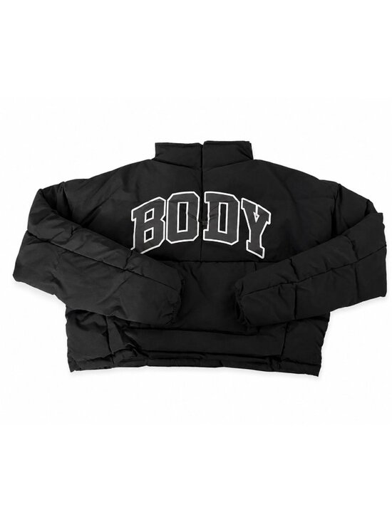 Body by Raven Jackets & Blazers - NWT Body By Raven Tracy Camp Oversized Cropped Puffer Pullover Jacket Size Med